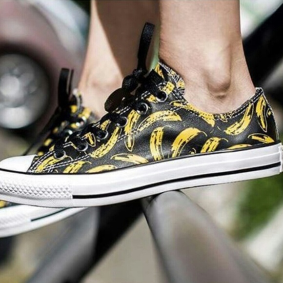 andy warhol banana converse